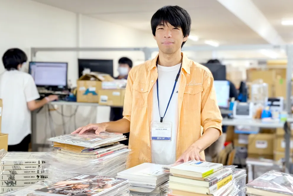 駿河屋で働くことに興味がある方へメッセージをお願いします